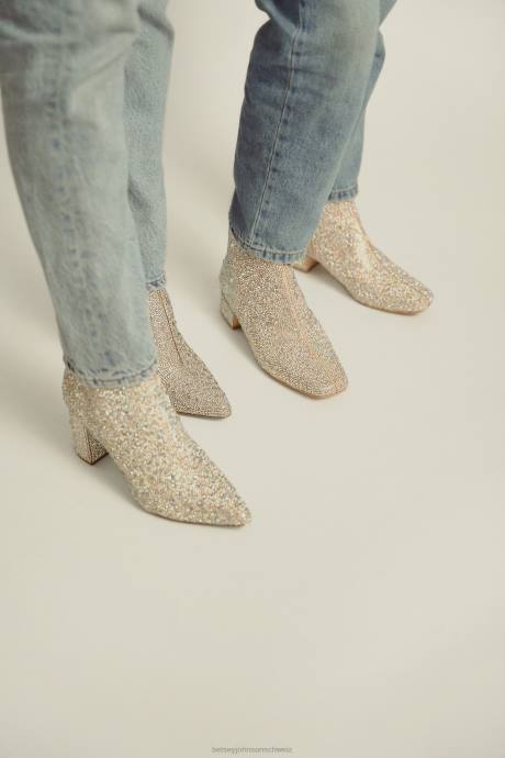 Kinder Betsey Johnson Cady Silber Schuhe ZJFF23