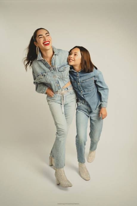 Kinder Betsey Johnson Cady Silber Schuhe ZJFF23