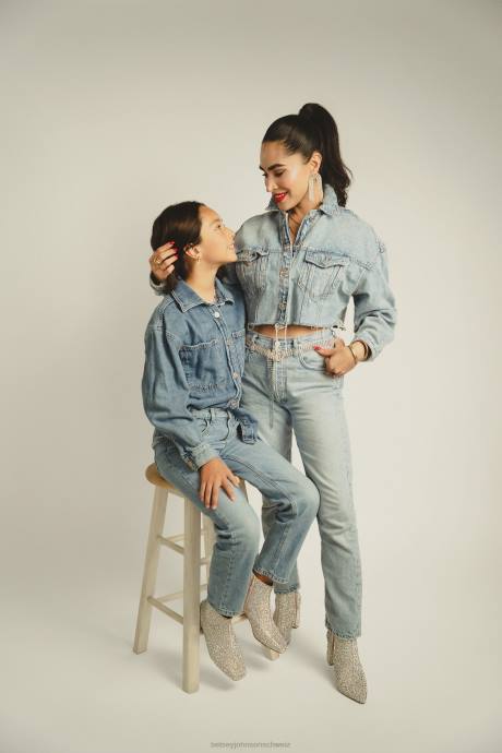 Kinder Betsey Johnson Cady Silber Schuhe ZJFF23