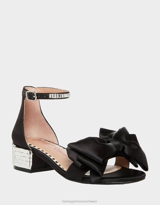 Kinder Betsey Johnson Maddy Schwarz Schuhe ZJFF189