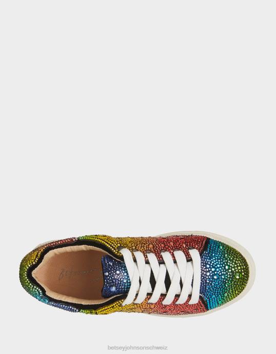 Kinder Betsey Johnson Sidny Regenbogen-Multi Schuhe ZJFF175