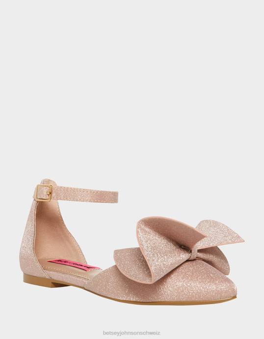 Kinder Betsey Johnson edel Sekt Schuhe ZJFF188