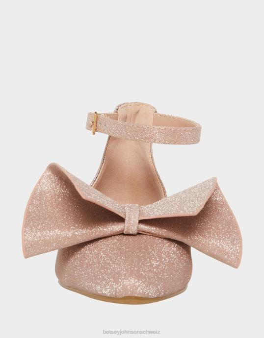 Kinder Betsey Johnson edel Sekt Schuhe ZJFF188