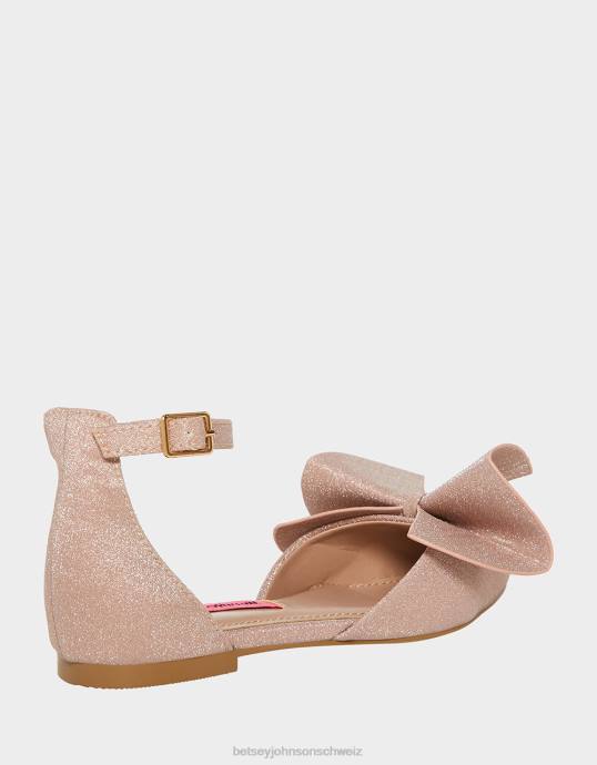 Kinder Betsey Johnson edel Sekt Schuhe ZJFF188