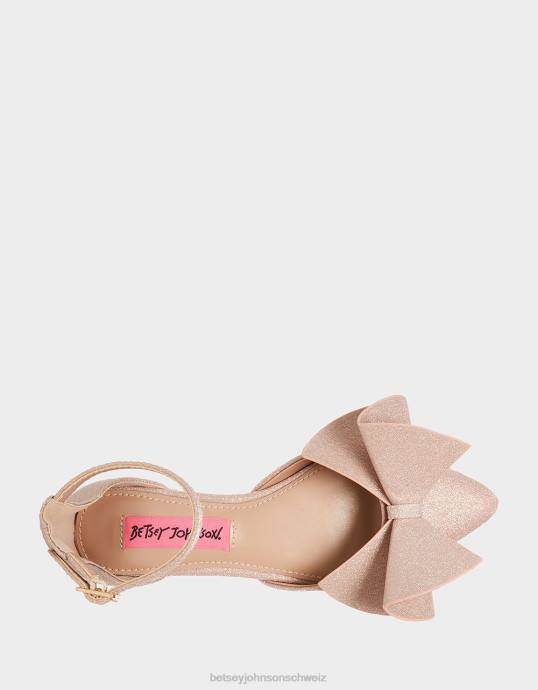 Kinder Betsey Johnson edel Sekt Schuhe ZJFF188