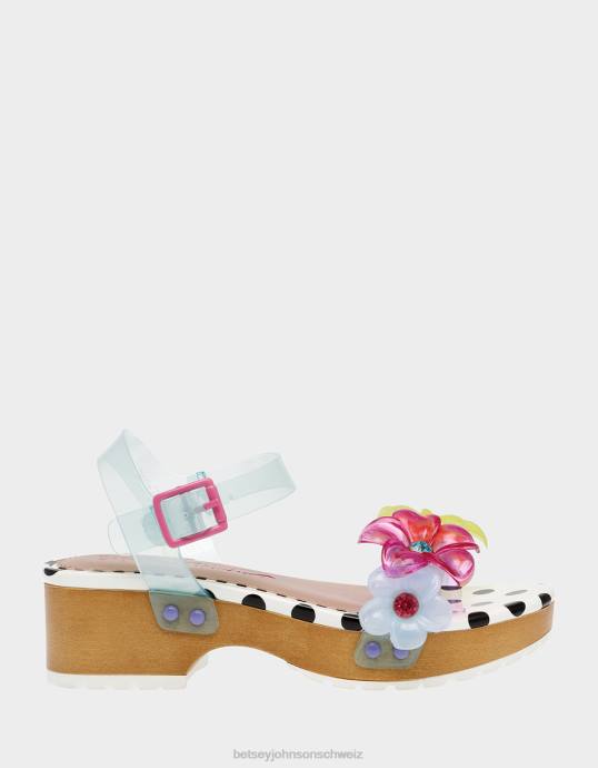 Kinder Betsey Johnson flryn blaugrün Schuhe ZJFF152