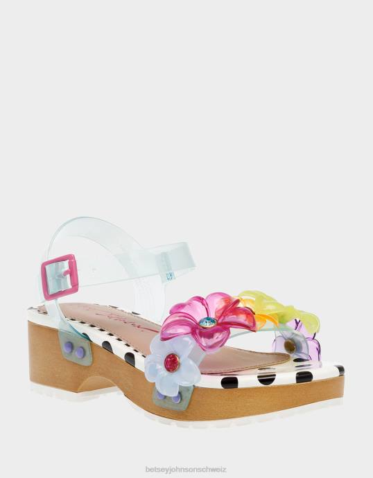 Kinder Betsey Johnson flryn blaugrün Schuhe ZJFF152