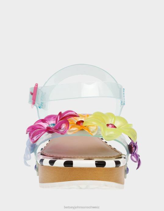 Kinder Betsey Johnson flryn blaugrün Schuhe ZJFF152