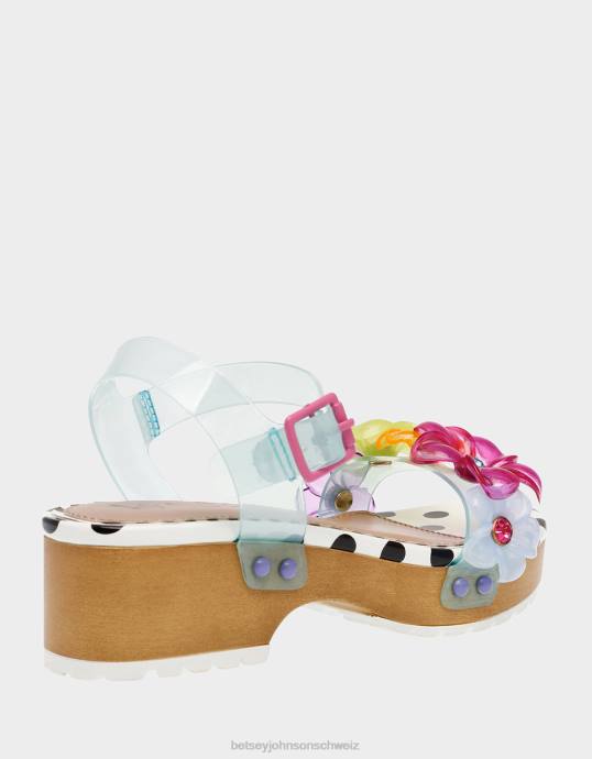 Kinder Betsey Johnson flryn blaugrün Schuhe ZJFF152