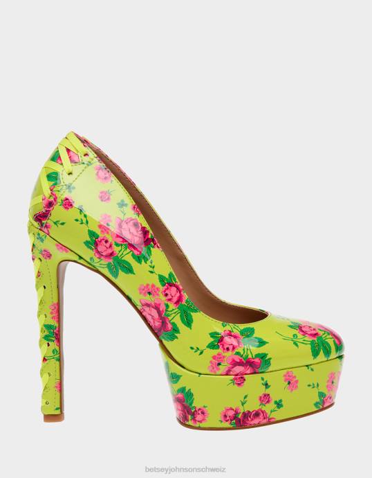 Frauen Betsey Johnson Bonne Zitrone Schuhe ZJFF122