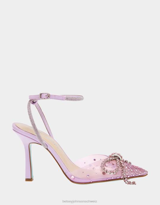 Frauen Betsey Johnson Träume lila Schuhe ZJFF144