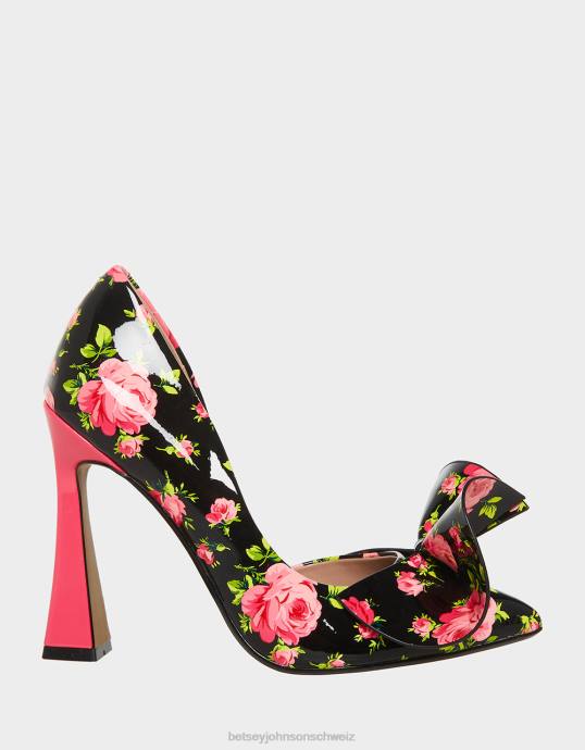 Frauen Betsey Johnson edel-p schwarz-multi Schuhe ZJFF124