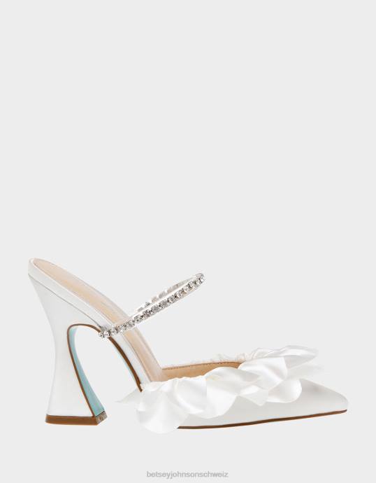 Frauen Betsey Johnson jayde Elfenbein Schuhe ZJFF113