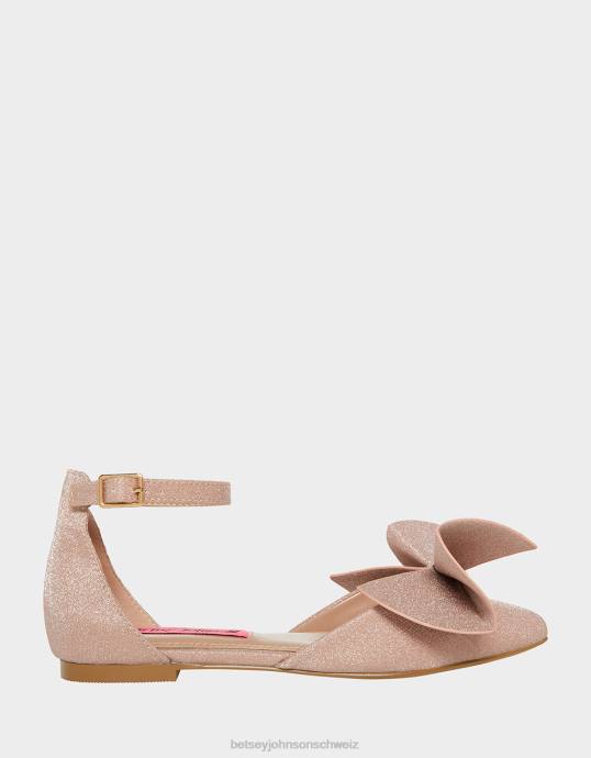 Kinder Betsey Johnson edel Sekt Schuhe ZJFF188