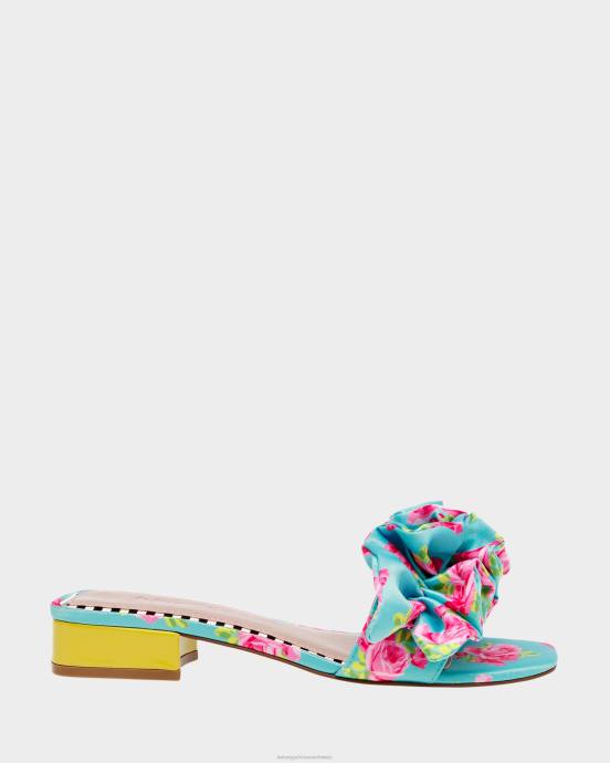 Frauen Betsey Johnson Alivia blau-multi Schuhe ZJFF68