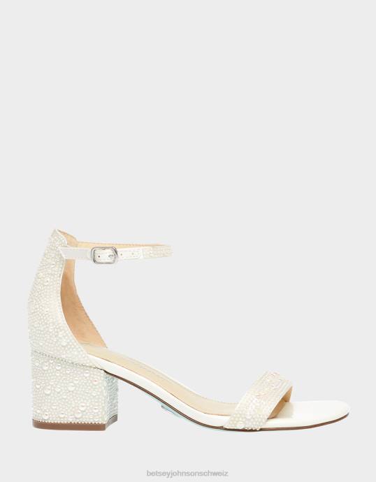 Frauen Betsey Johnson Mari Elfenbein Schuhe ZJFF38