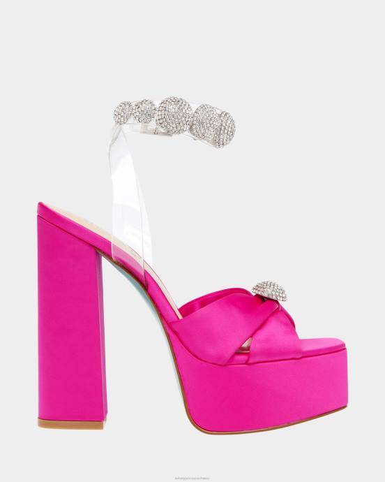 Frauen Betsey Johnson Mason Fuchsie Schuhe ZJFF100