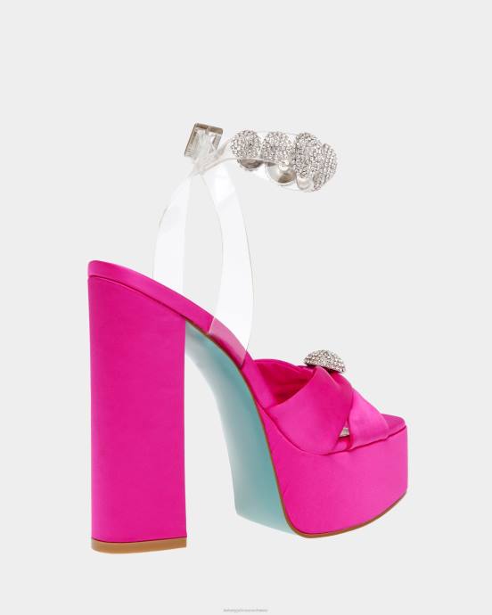 Frauen Betsey Johnson Mason Fuchsie Schuhe ZJFF100
