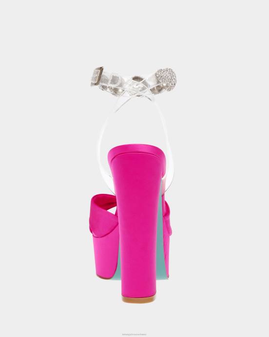 Frauen Betsey Johnson Mason Fuchsie Schuhe ZJFF100