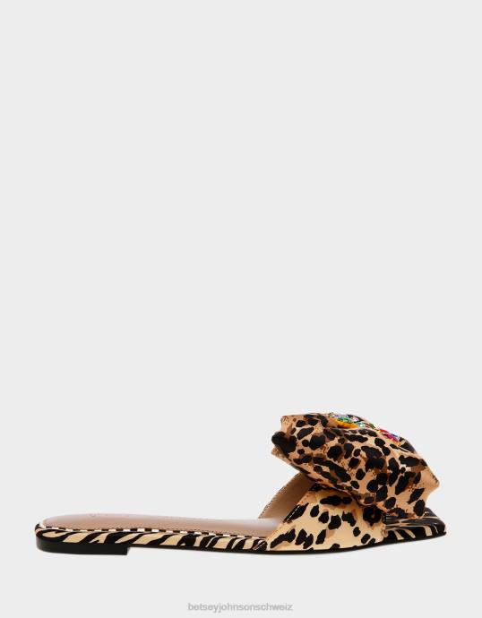 Frauen Betsey Johnson daisyy-g Leoparden-Multi Schuhe ZJFF59