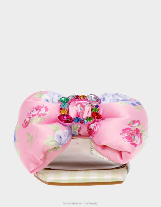 Frauen Betsey Johnson daisyy-g weiß-multi Schuhe ZJFF101