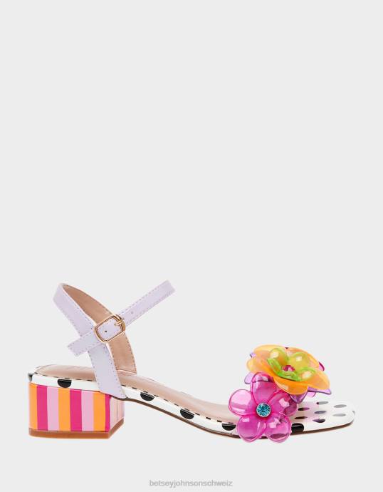 Frauen Betsey Johnson dottee lila Schuhe ZJFF74