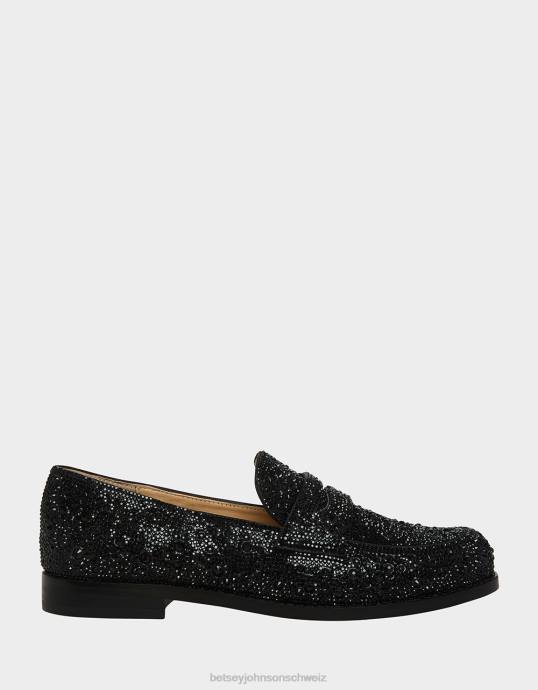 Frauen Betsey Johnson aron Schwarz Schuhe ZJFF46