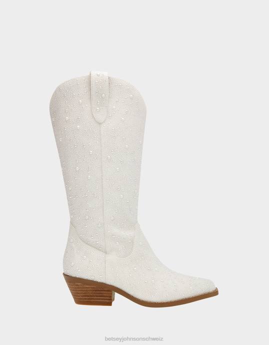 Frauen Betsey Johnson Dalas Elfenbein Schuhe ZJFF192