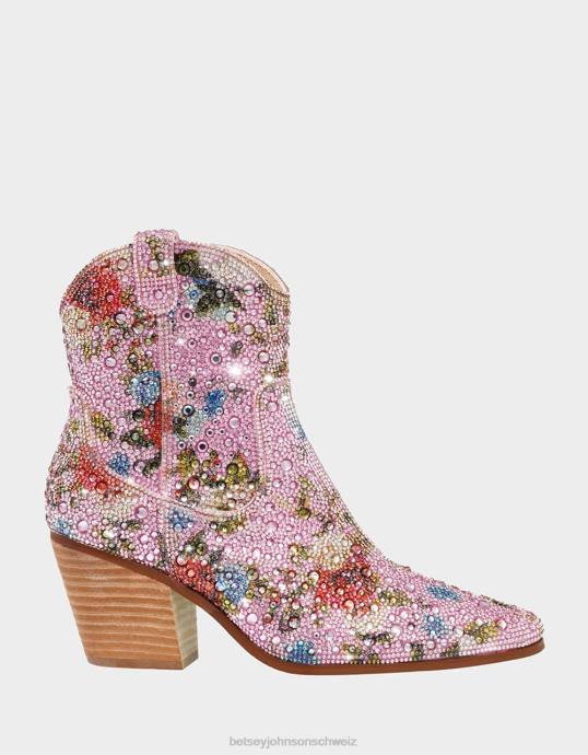 Frauen Betsey Johnson Diva Blumen-Multi Schuhe ZJFF41