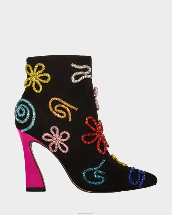Frauen Betsey Johnson Sylvia Schwarz multi Schuhe ZJFF145