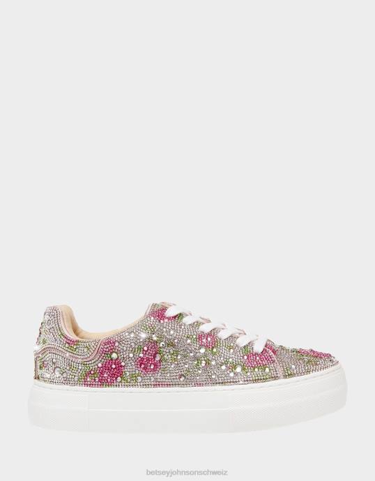 Frauen Betsey Johnson Sidny Blumen- Schuhe ZJFF9