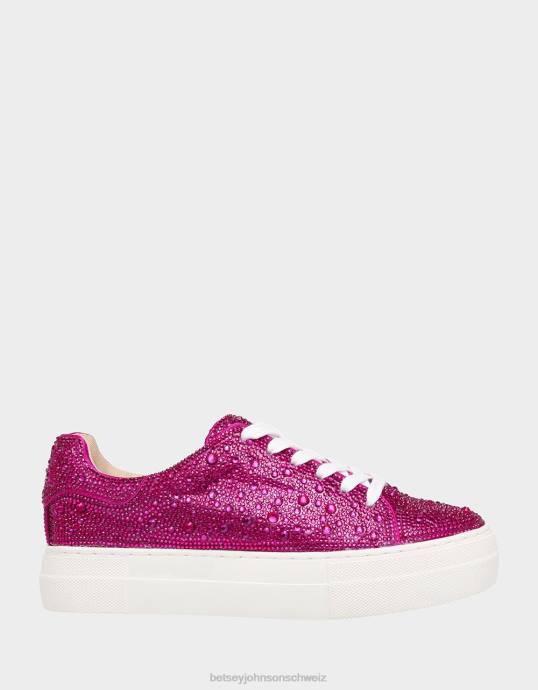 Frauen Betsey Johnson Sidny Fuchsie Schuhe ZJFF40