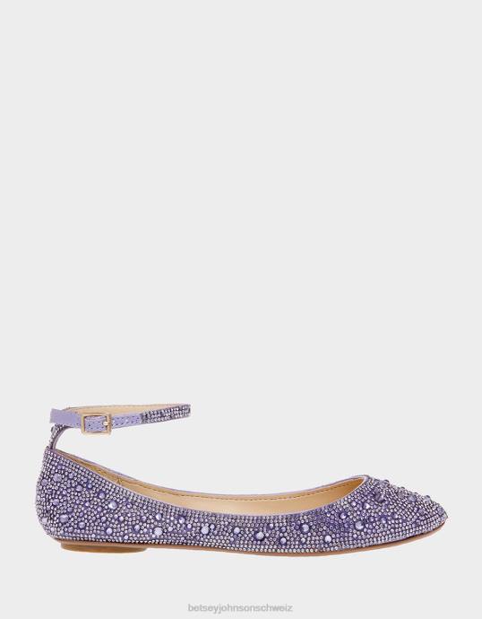 Frauen Betsey Johnson As Lavendel Schuhe ZJFF146