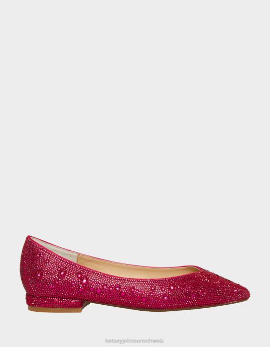 Frauen Betsey Johnson jd-jude Fuchsie Schuhe ZJFF150