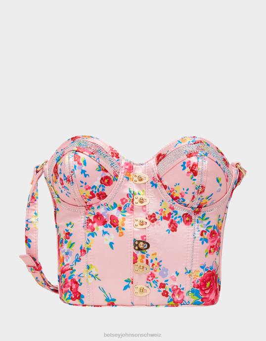 Frauen Betsey Johnson Kitsch von Korsetts, Liebes-Crossbody Blumen- Zubehör ZJFF220