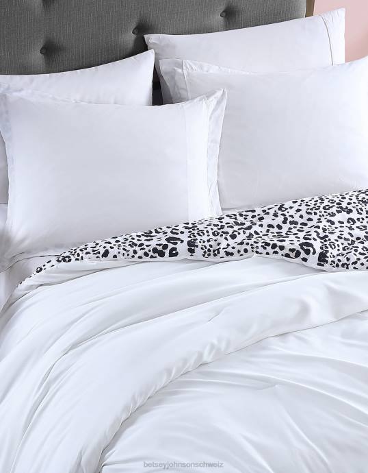 unisex Betsey Johnson Twin-Bettdeckenset Wasser Leopard Zubehör ZJFF400