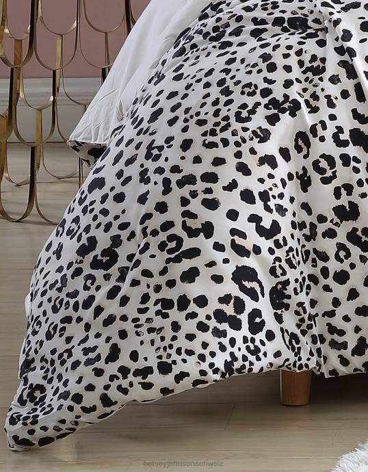 unisex Betsey Johnson Twin-Bettdeckenset Wasser Leopard Zubehör ZJFF400