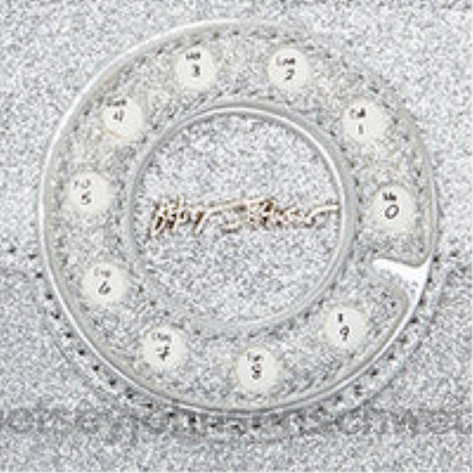 unisex Betsey Johnson kitschige Strass-Telefonkarte Fall Zubehör ZJFF373